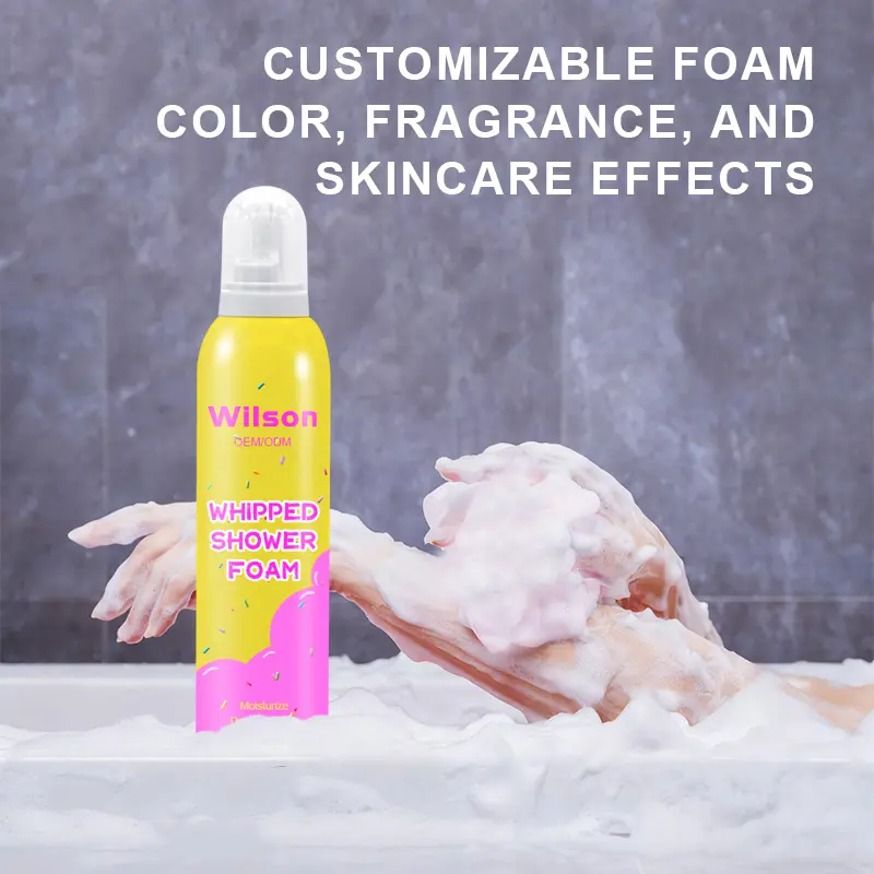 ประสบการณ์การอาบน้ำที่แตกต่างไปจากเดิมอย่างสิ้นเชิง WIlson Amino Acid Scented Shower Mousse ดีมาก!